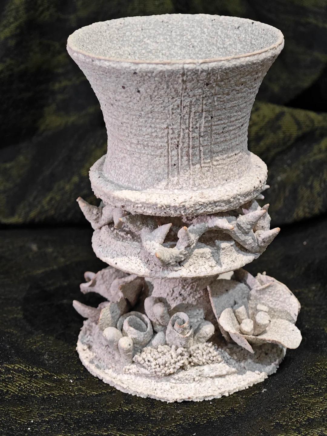 The Guardian’s Chalice hand made candle holder - Nature’s Sentinel
