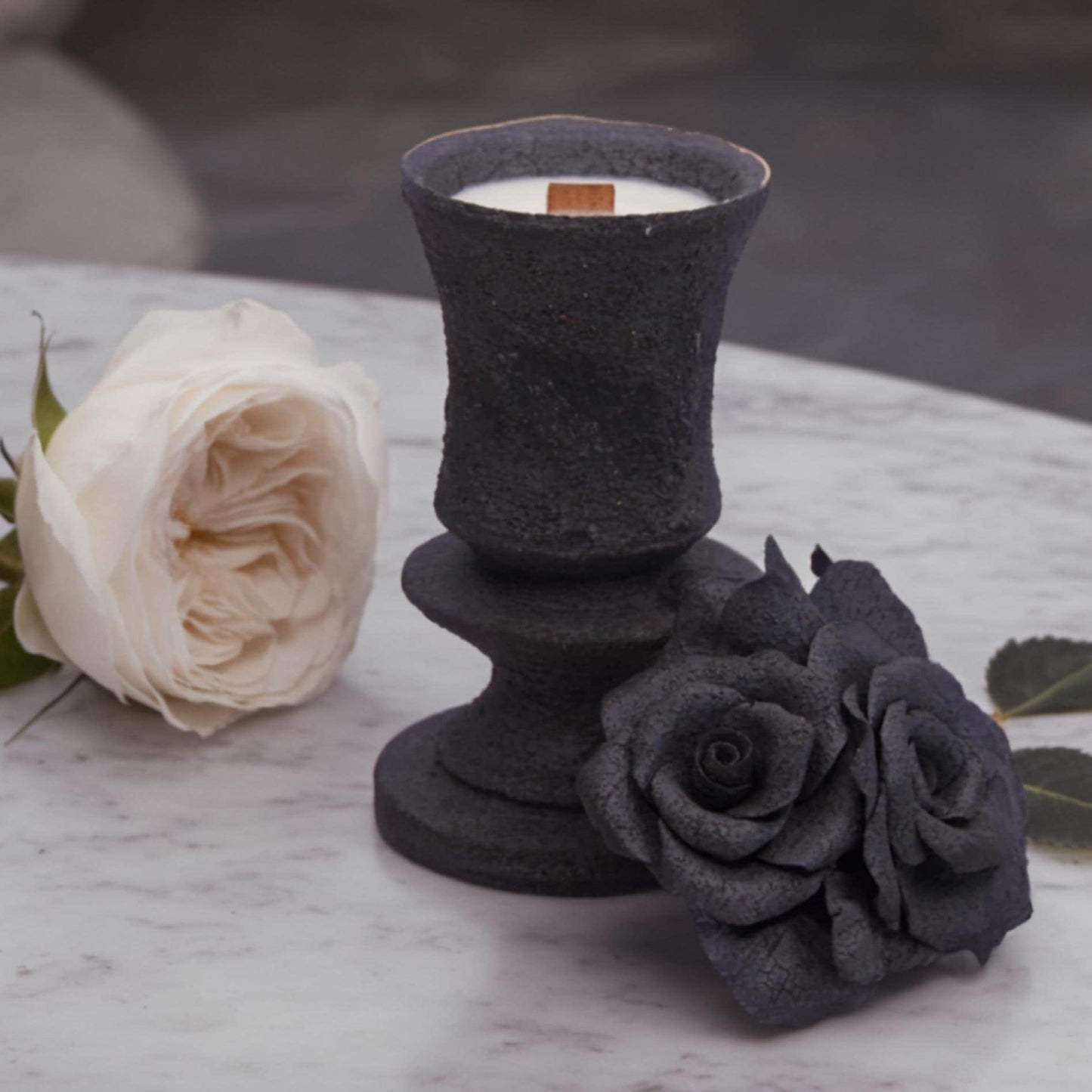 The Midnight Guardian - Nocturne’s Vigil candle