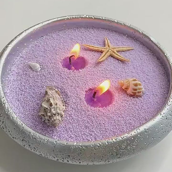 Handcrafted Porcelain Aromatic Candle Inspired by Serene Aiyra Water Feature