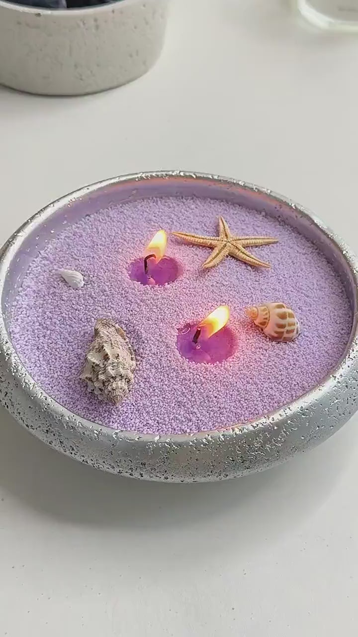 Handcrafted Porcelain Aromatic Candle Inspired by Serene Aiyra Water Feature